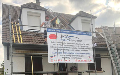 Réparation et rénovation de toiture à Nogent-sur-Oise - Belly Couverture dans l'Oise.
